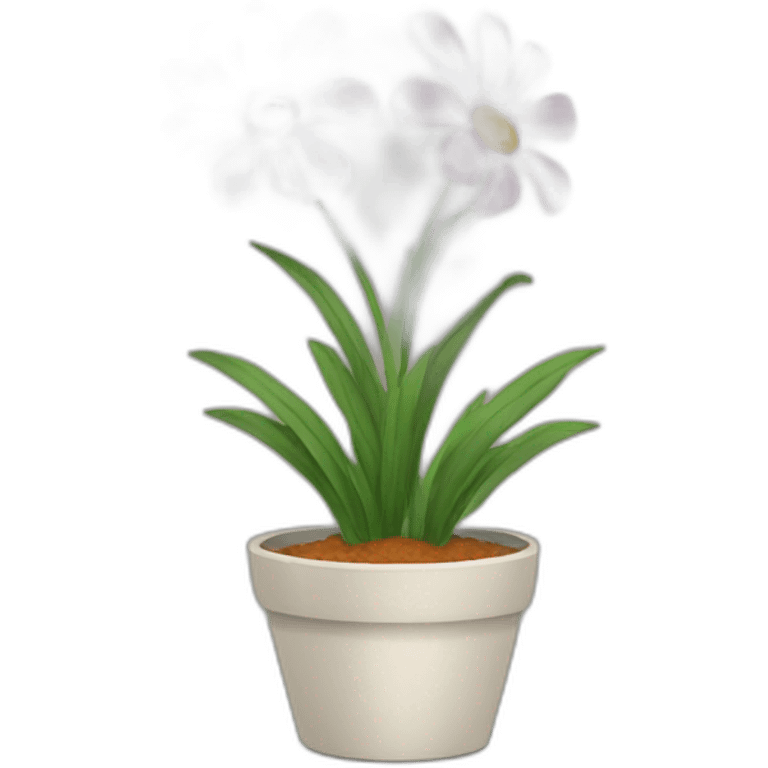 pot de fleur emoji