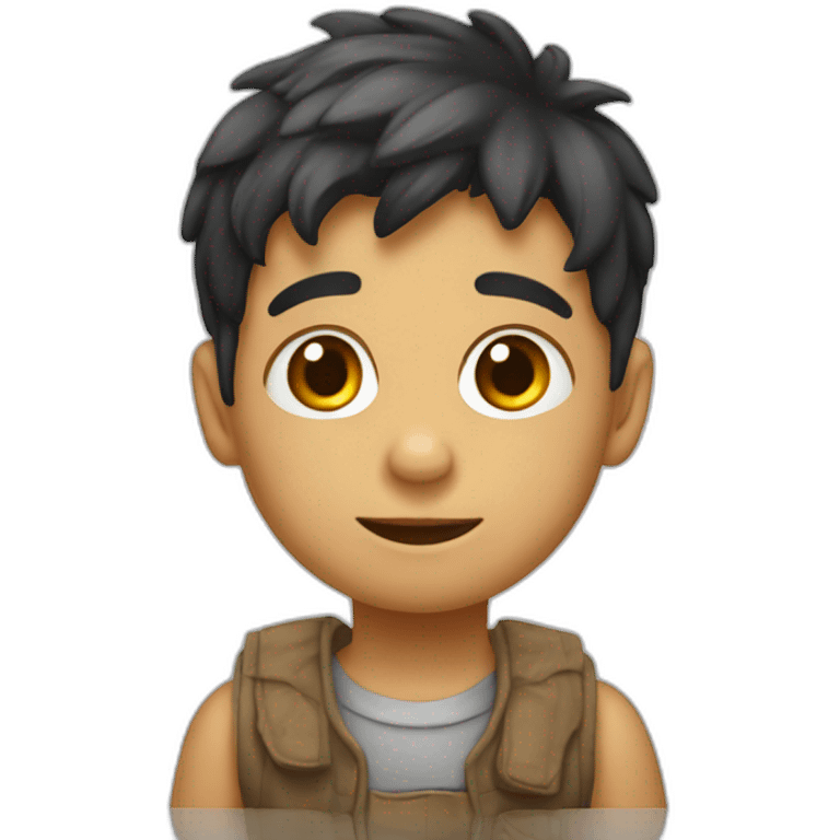 Niño enojado emoji