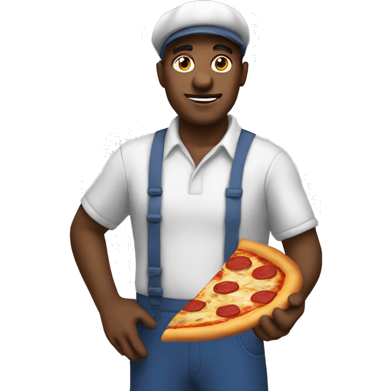 pizza man emoji