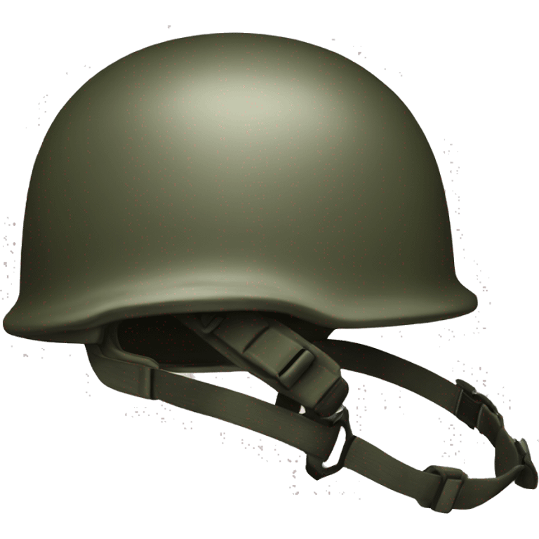 Modern war helmet emoji