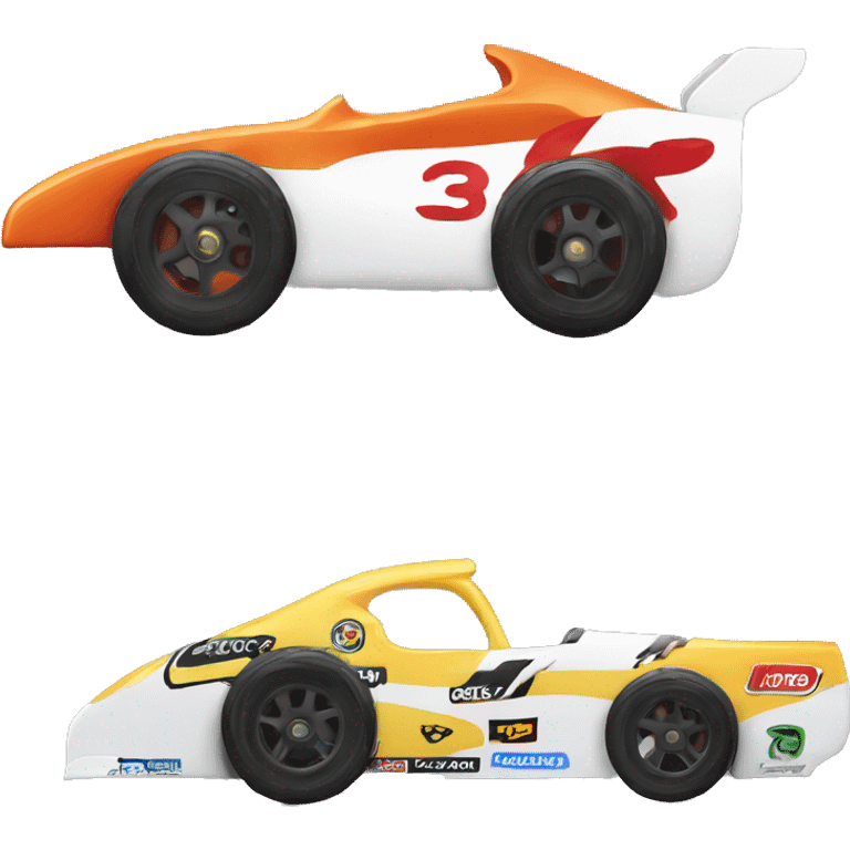 Race car  emoji