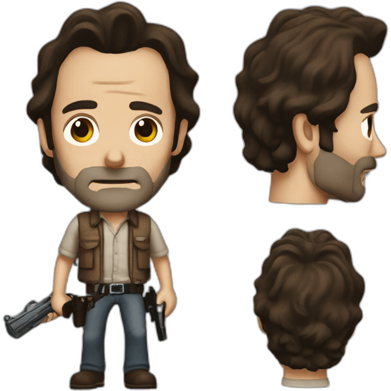 Rick grimes Walking dead emoji