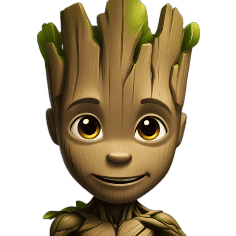 Bébé Groot emoji