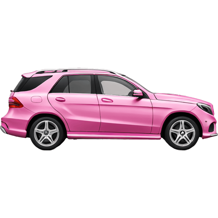 Pink Mercedes  emoji