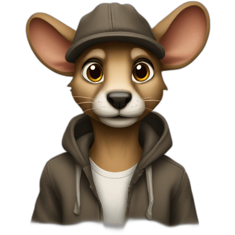 kangourou thug emoji