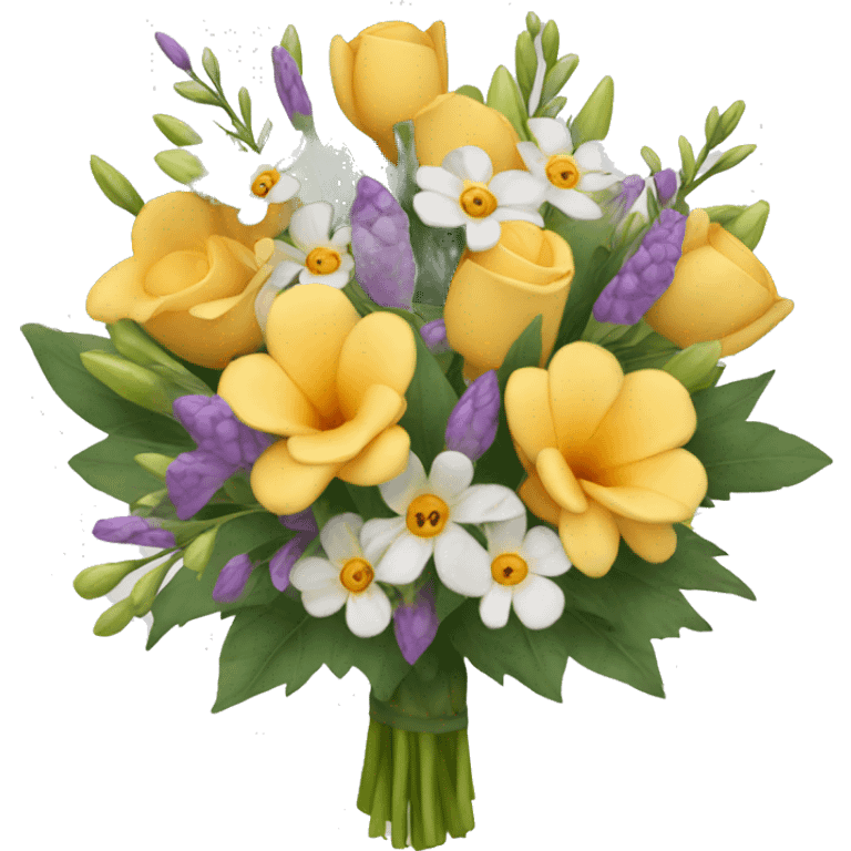 coquette bouquet  emoji