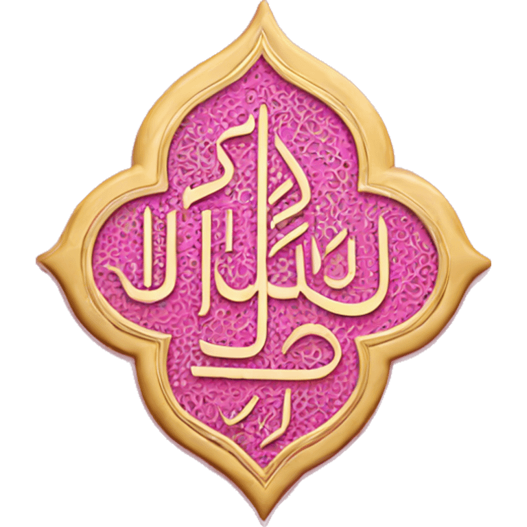 Quran pink  emoji