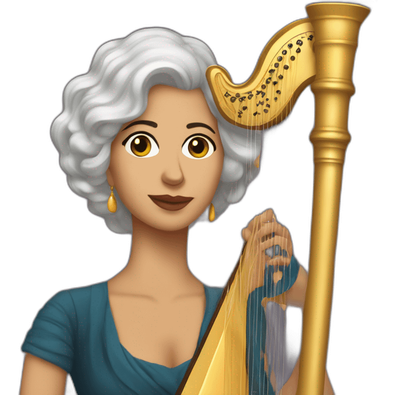 yolanda kondanassis the harpist emoji