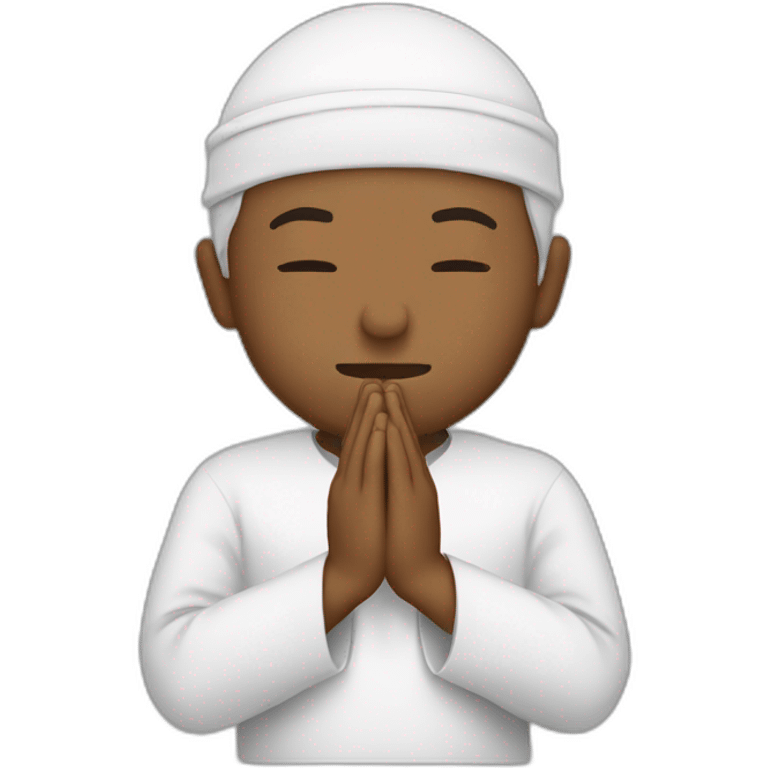 Muslim praying emoji