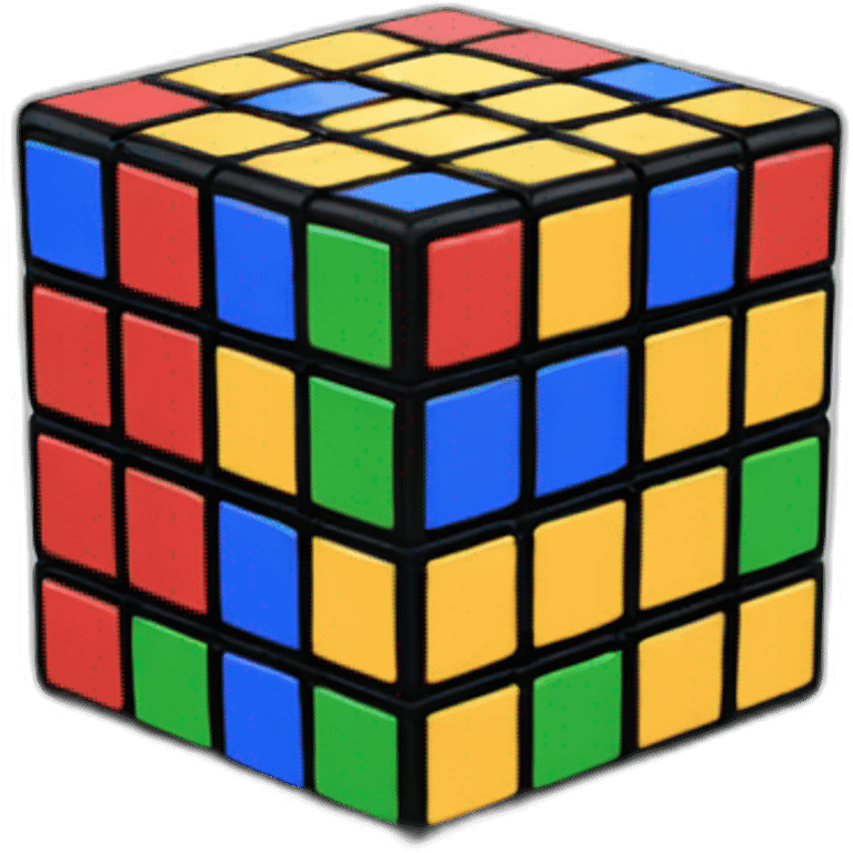 trophy rubix cube emoji