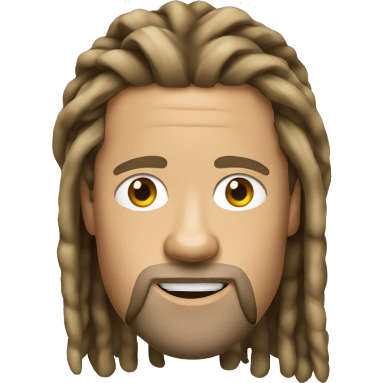 brad pitt with dreadlocks emoji