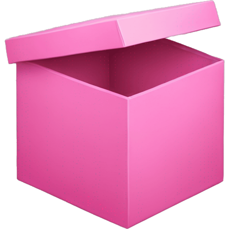 Pink box emoji