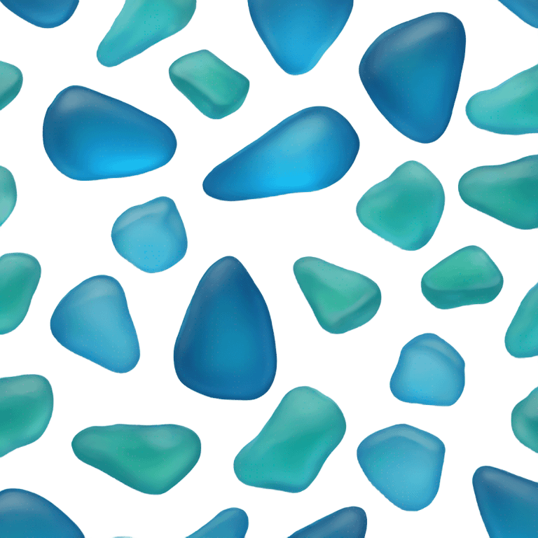 Blue Sea glass emoji