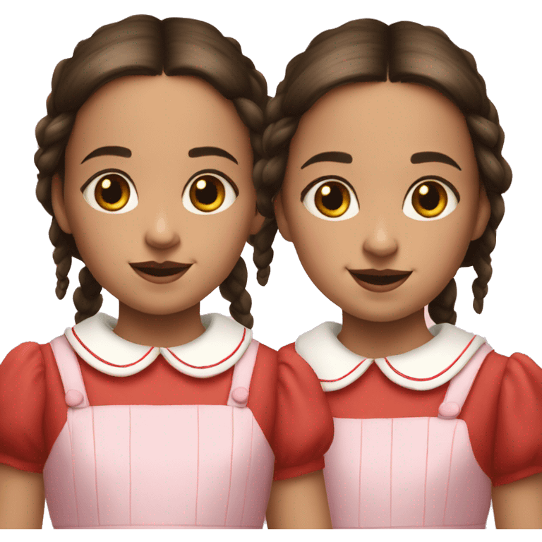 twins girls in the shining film emoji