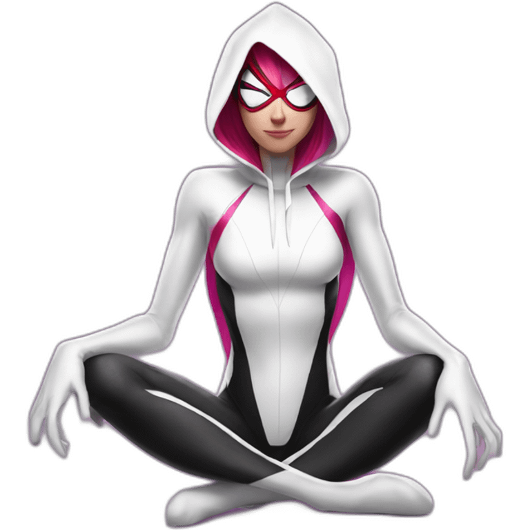 Spider Gwen Chillin emoji