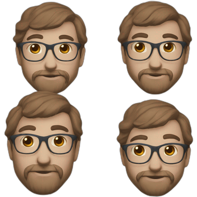 Hipster emoji