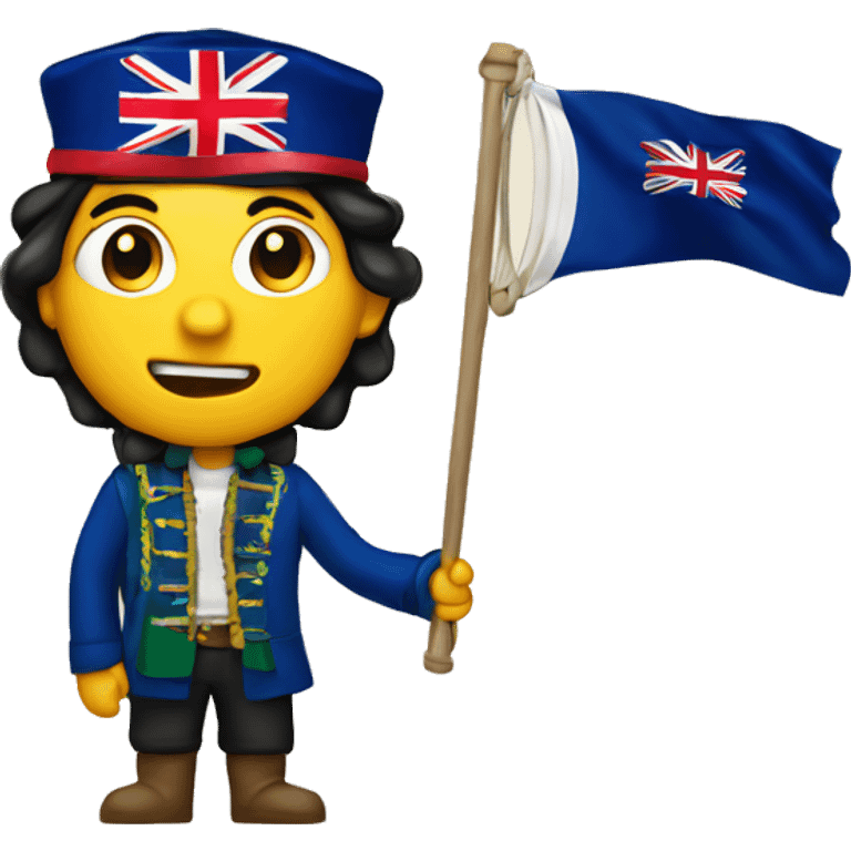 compass ship Cook Islands flag emoji