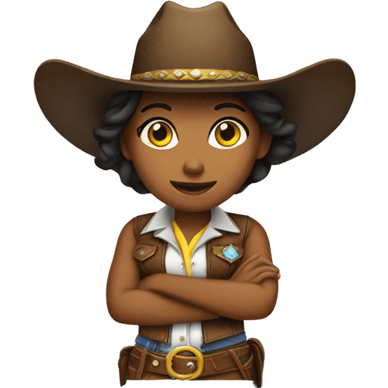 cowgirl  emoji