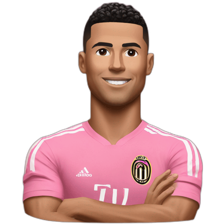 ronaldo on inter miami emoji