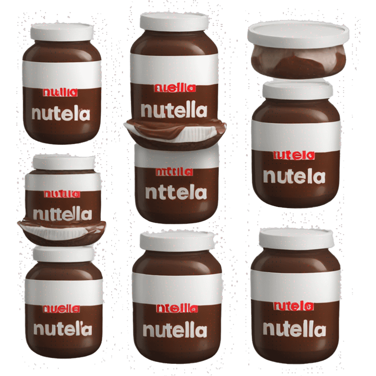 jar full of nutella emoji