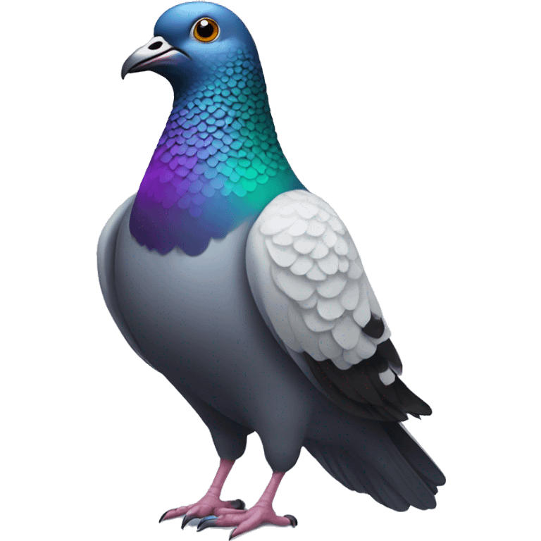 disco pigeon  emoji