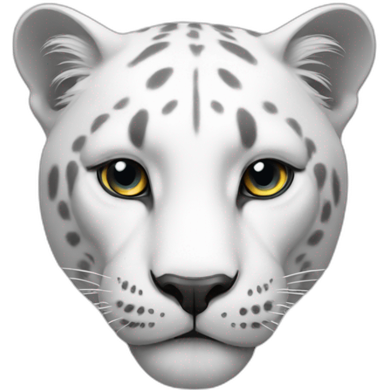 white panther emoji