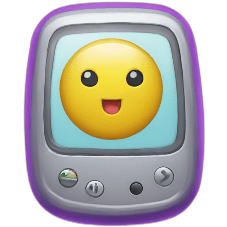 Tamagotchi toy emoji