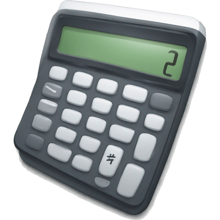 calculator emoji