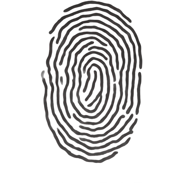 Fingerprint emoji