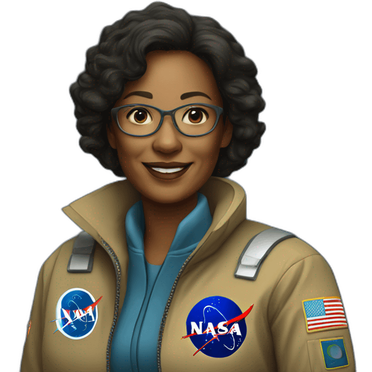 Kathrine Johnson, NASA scientist emoji