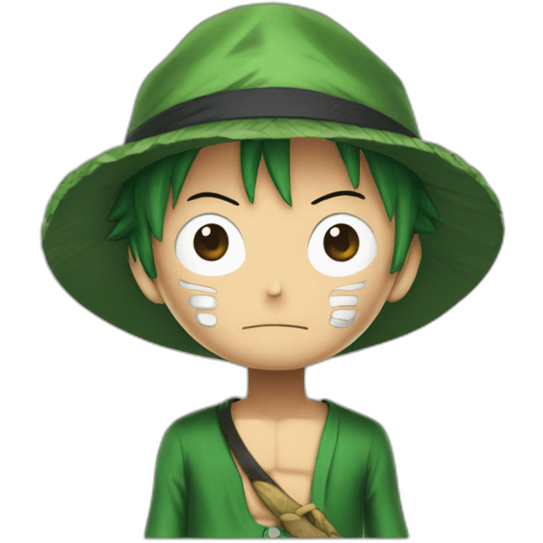 luffy zoro emoji