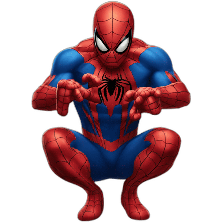 spiderman marvel hero emoji