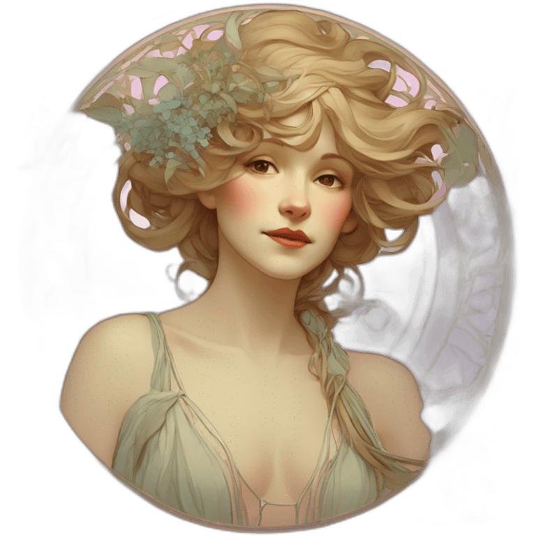 Alphonse Mucha emoji