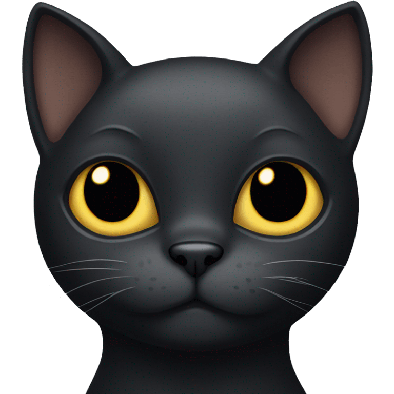 black cat named batman emoji