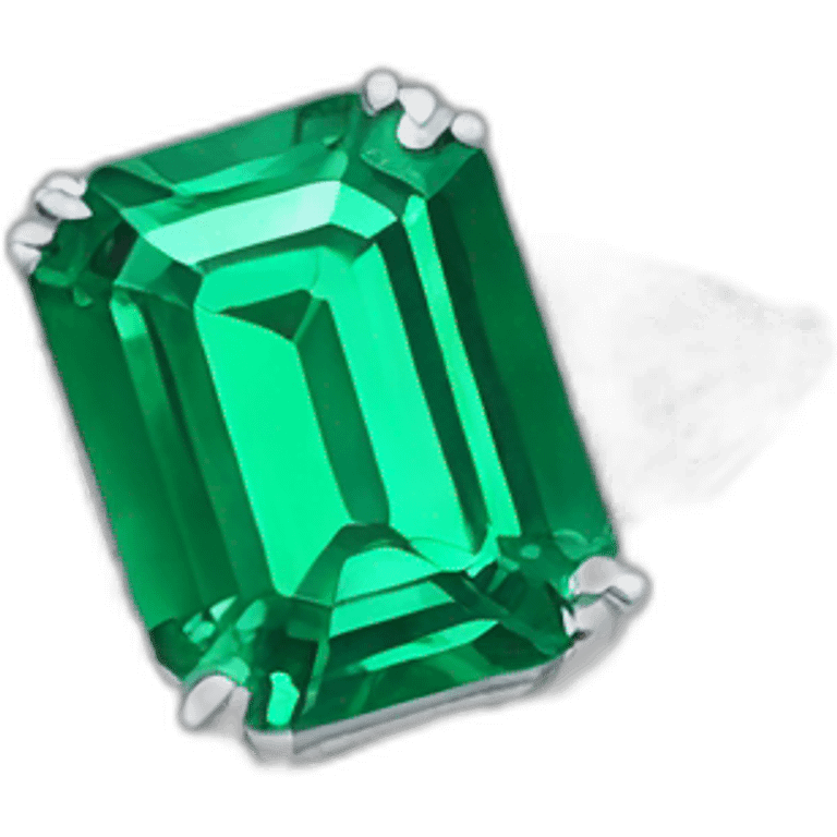 emerald engagement ring emoji