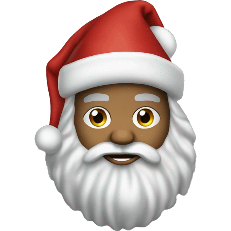 The Weeknd as santa claus emoji