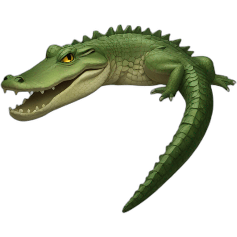 dead alligator emoji