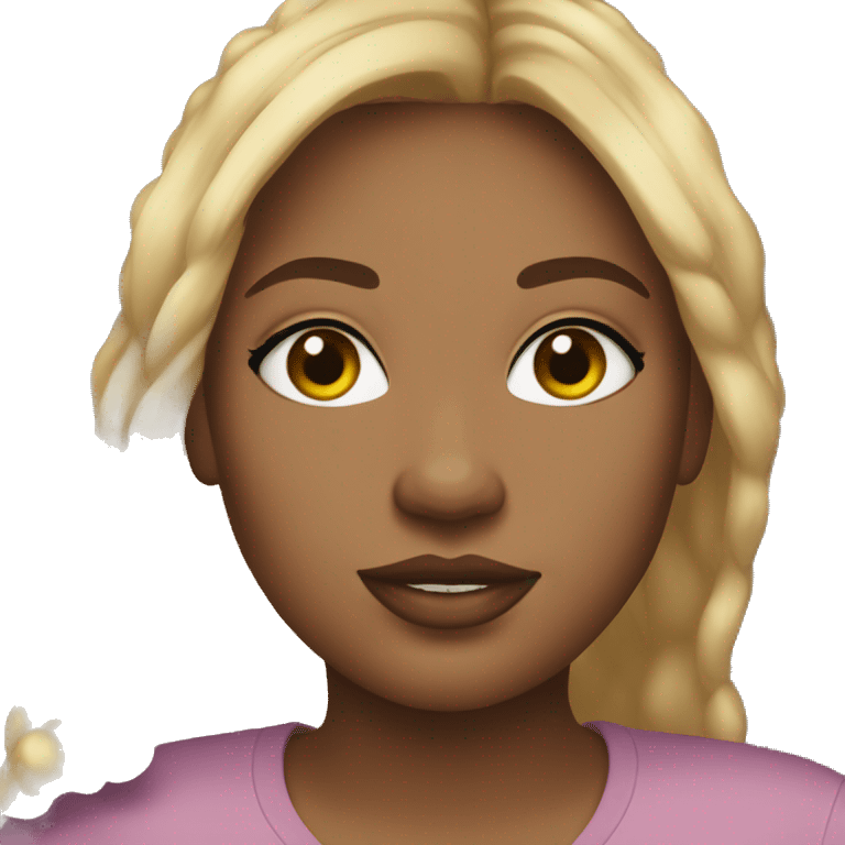 Plus size IT girl emoji