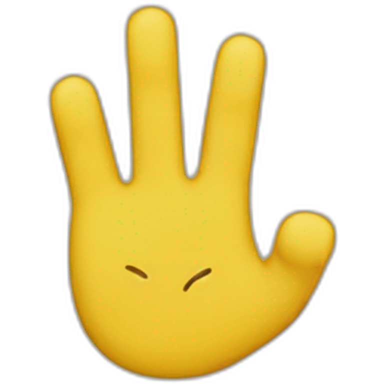 yellow basic emoji thinking with 2 fingers on the face emoji