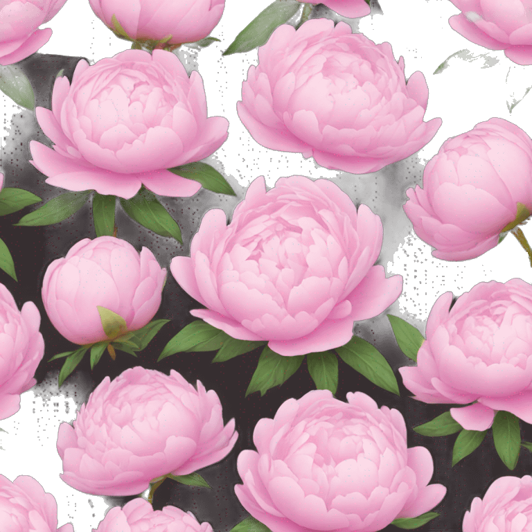 peonies  emoji