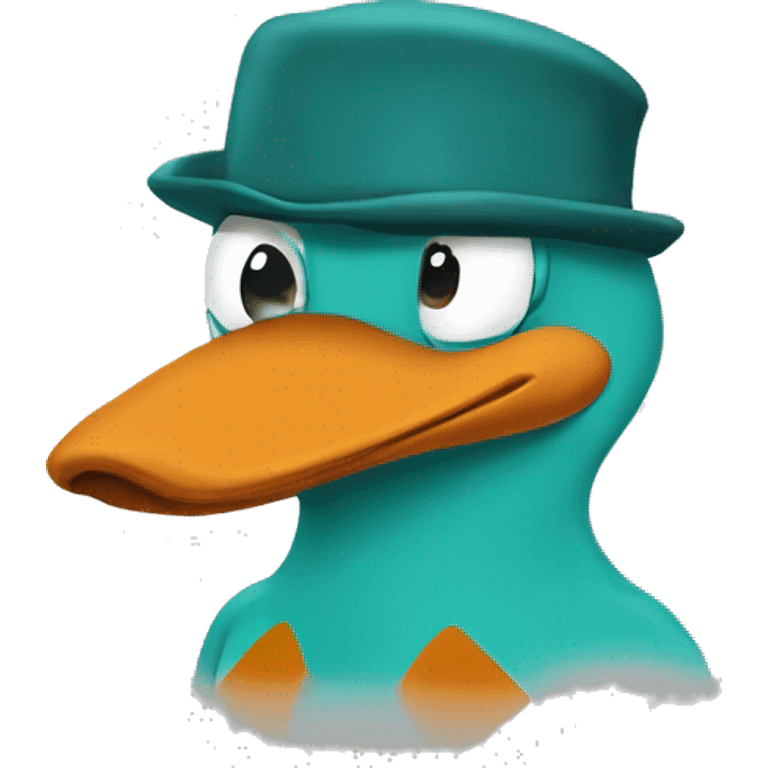 Perry the platypus ￼ emoji