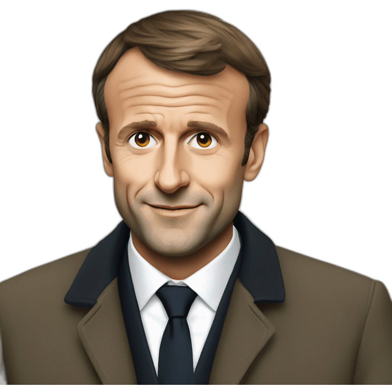 Emmanuel Macron emoji