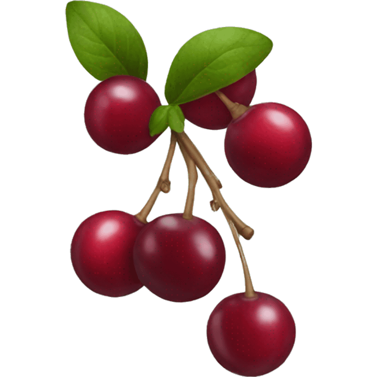 Cranberry emoji