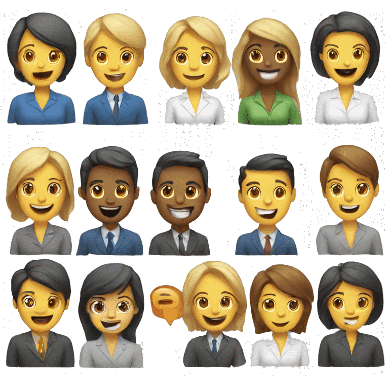 Customer service call center emoji