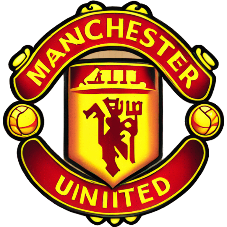 Manchester United logo emoji