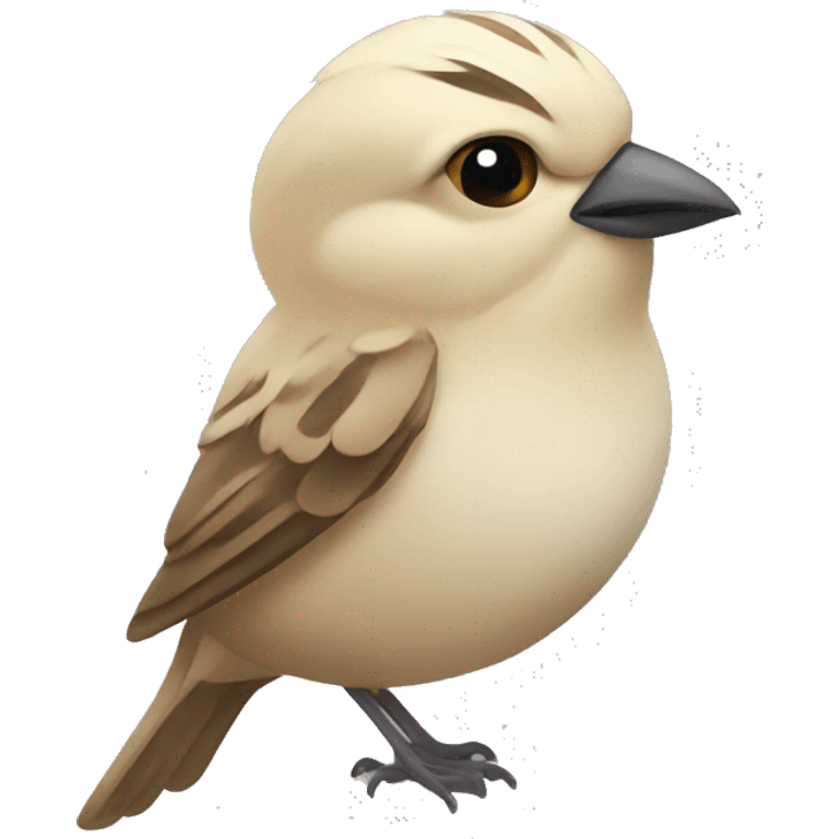 Blonde bird sparrow emoji