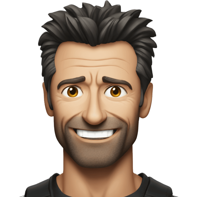 Hugh jackman  emoji