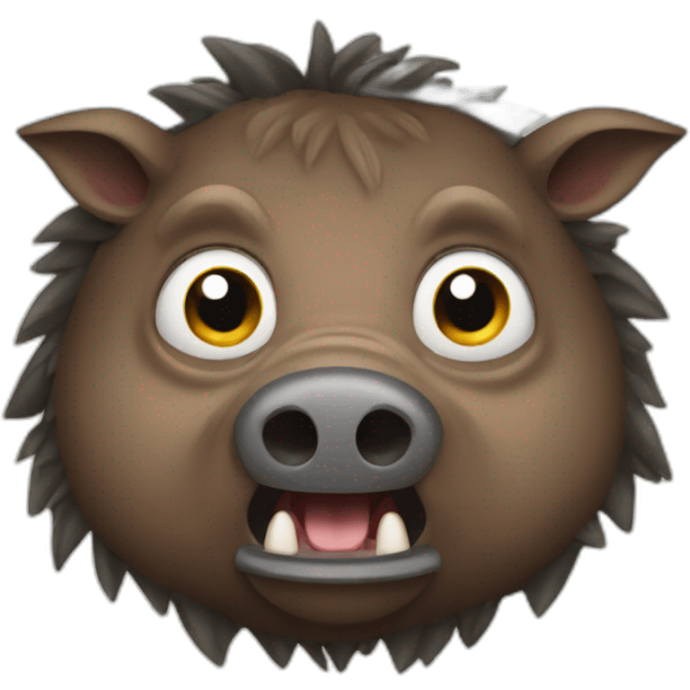 Shocked Boar emoji