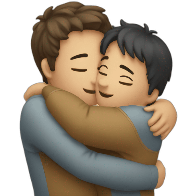 Warm hug emoji