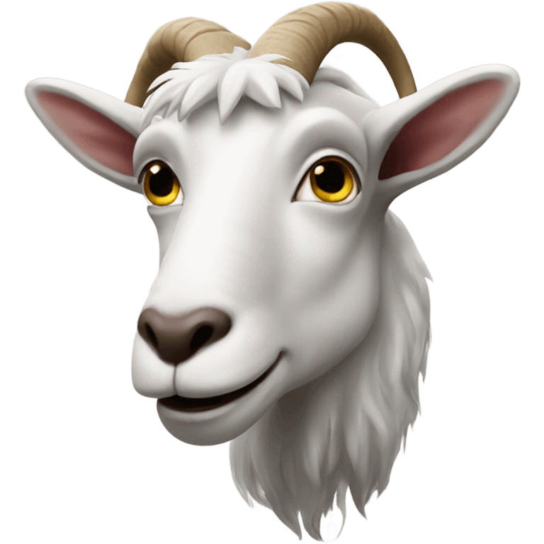 Einstein goat  emoji